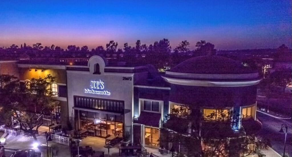 Joe's Italian Restaurant & Bar located in Ladera Ranch, CA
